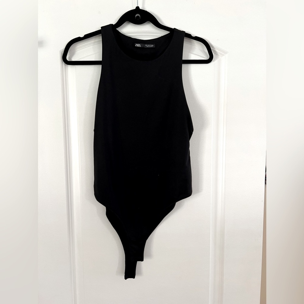 Zara black bodysuit